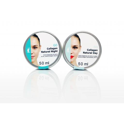 Go Collagen Natural Day SPF15 & Night Face Cream Set